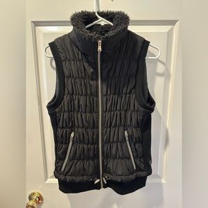 Calvin Klein Performance Black Zip up Vest with pockets